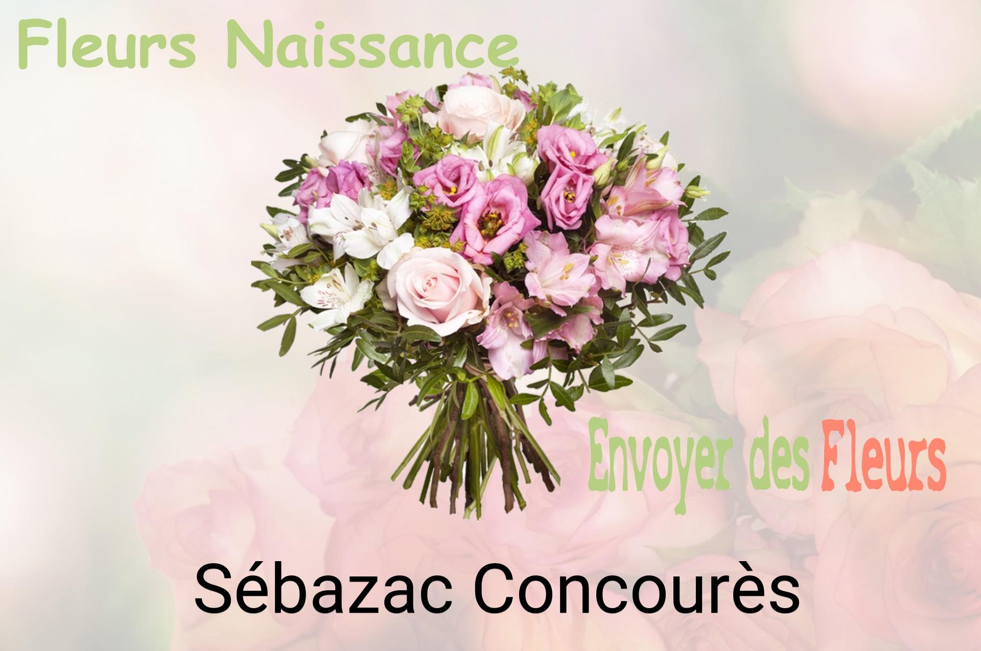 Bouquet de fleurs de naissance livré à Sébazac-Concourès